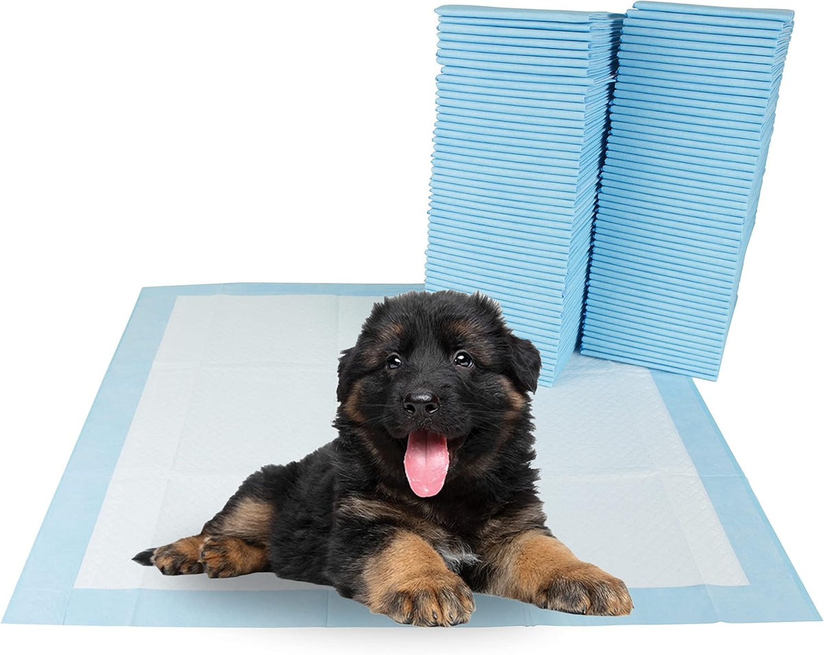BV Puppy Pads Leak-Proof 100 Count 22"x 22" - 50 Count (Standard)