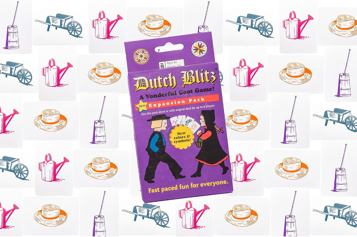 Dutch Blitz Card Game - Original Fast Paced Family Game with 160 Cards – Fun for Kids & Family - Purple Expansion - image 4
