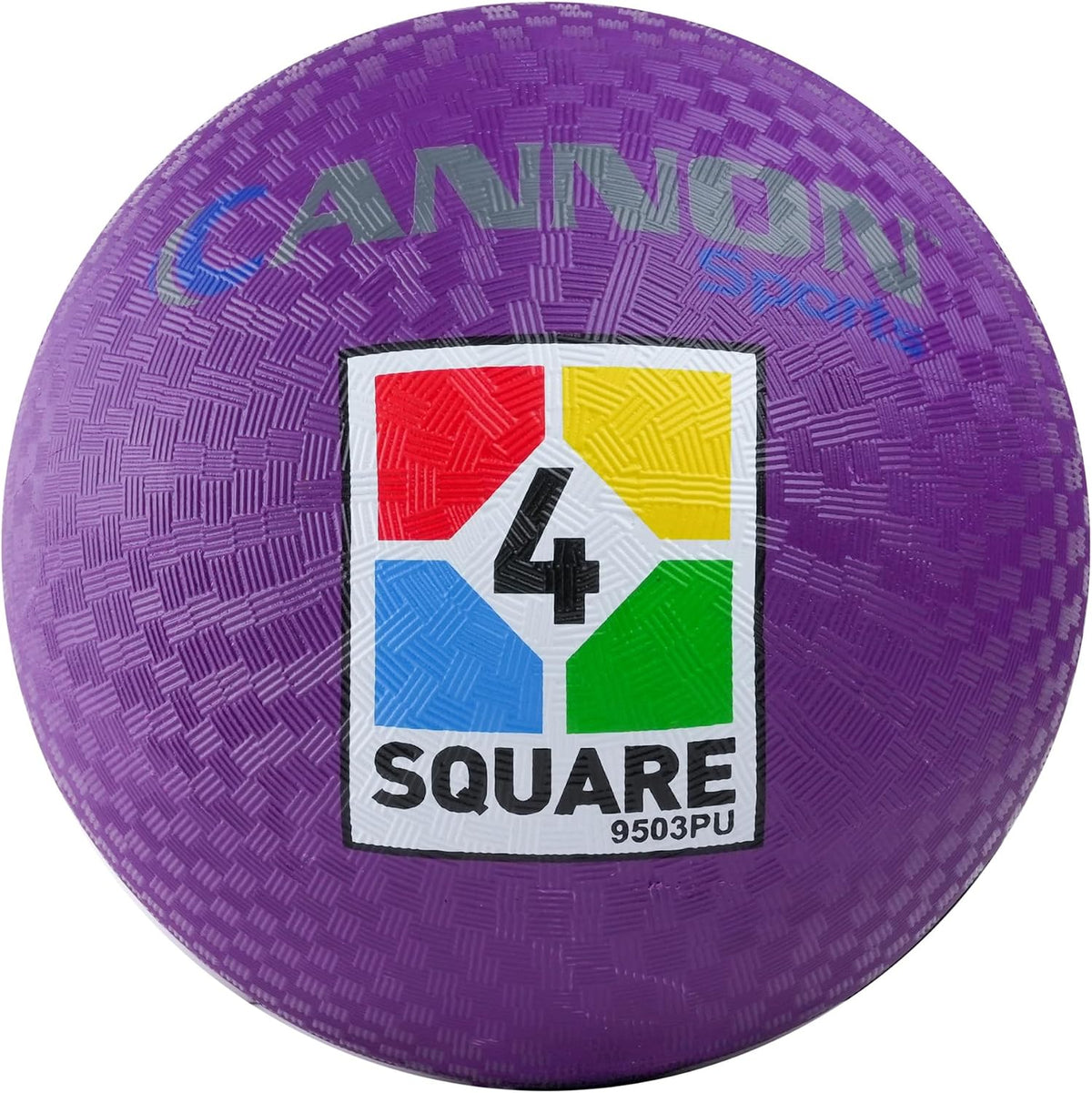 Cannon Sports 8.5 inch rubber playground ball with textured grip for kickball and four square - view 4