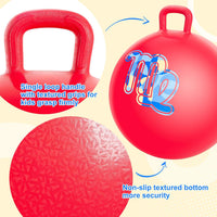 ZOOJOY Hopper Ball, Hopping Toys for Kids - Age:3-8(18''/45cm) / Red - image 3