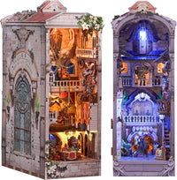 Tonecheer DIY Book Nook Kit 3D Wooden Puzzle Fairy Tale Miniature - Monster Carnival