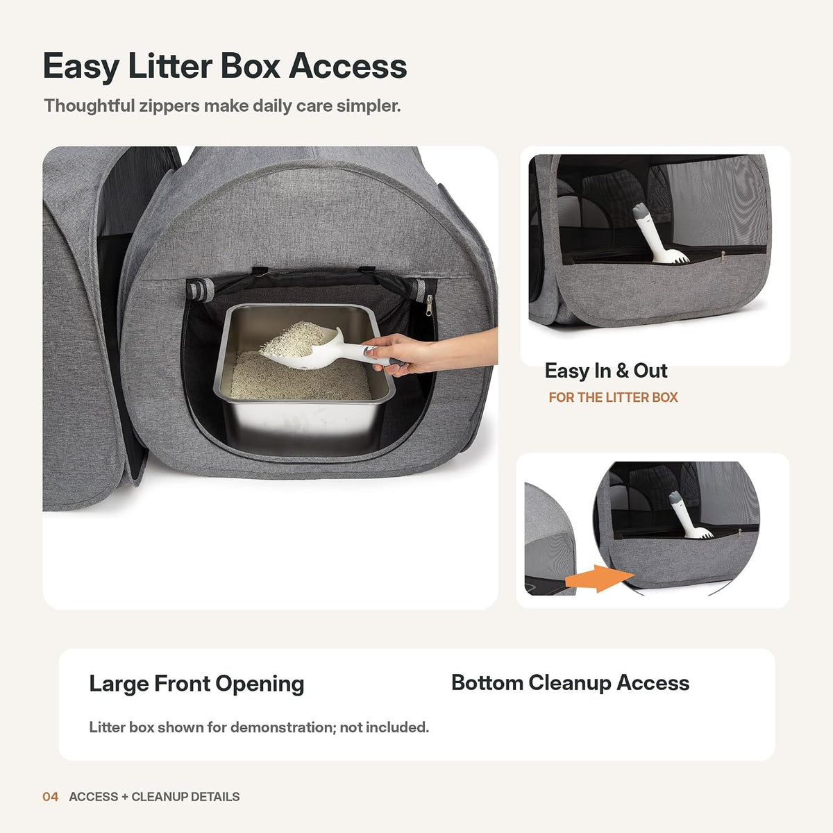 Portable Cat Playpen, Delivery Room, Enclosure - image 4