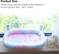 Foldable Cat Window Perch - Multicolor / XL (25.1'L x11.2'W x7.8'H) - image 2