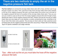 Negative Pressure Aquarium Fish Tank Cool Fish Tank Aquarium Water - image 4