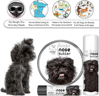 The Blissful Dog Affenpinscher Nose Butter for Dry, Cracked Skin, Lick-Safe Dog Nose Balm with Moisturizing Shea Butter, Almond, Olive, and Essential Oils, Pet Supplies, Uncented, 1 oz.