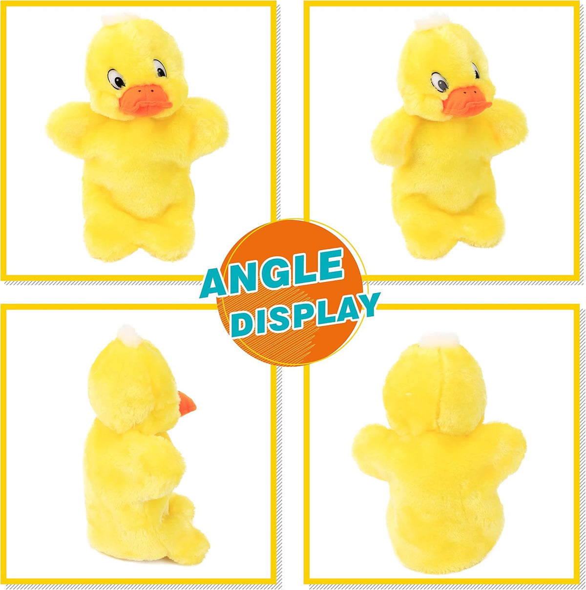 Easfan 12.5 inch plush puppy hand puppet with movable mouth and soft fur - view 24
