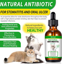 Antibiotics for Cats, Cat Antibiotics for Injections, Natural antibiotic for Cat Immune & Allergy Relief, Cough Relief, Yeast Injection, UTI Treatments, Cats Antibiotics, 60ML