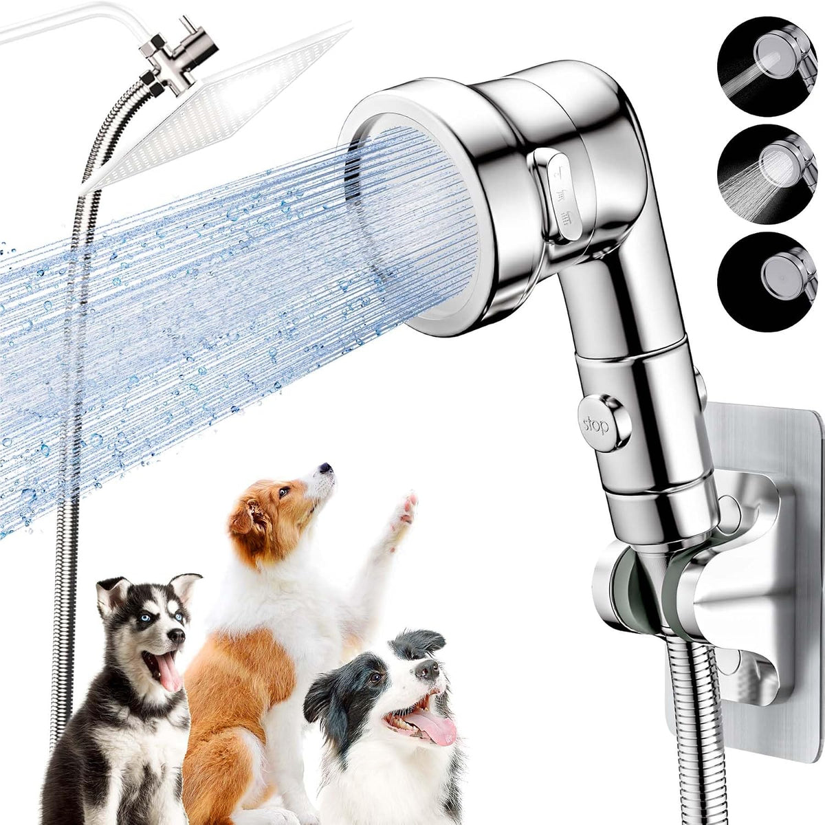 Dog Shower Attachment for Convenient Dog Bath