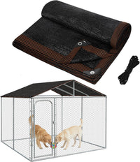 95% High Density Dog Kennel Shade Cover - 10x10ft