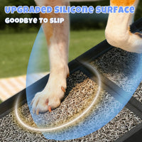 Dog Ramp for Car, Truck, 63"x17" Folding Non-Slip Pet Ramp for Large Dogs – Essentials for Dogs - 63" L x 17" W - image 3