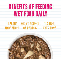 Weruva BFF Minced Natural Wet Cat Food, Tuna and Salmon Soulmates in Gelee, 10oz Can, Pack of 12