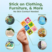 BugMD Squito Stickers Mosquito Repellent Patch Stickers for Kids (390 Patches), Safe & Effective Insect Repellent Patches for Toddlers, Kids, Camping, Beach & Outdoor Essentials