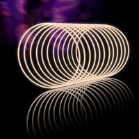 Glow Fever Glow Sticks Bulk 100ct 22'' Glow Necklaces with Connectors - Peach