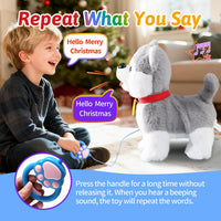 Marsjoy Samoyed Walking Dog Toy for Kids Singing Talking Puppy Barks - Husky - image 4