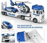 Dwi Dowellin Toddler Boy Toys for 3 4 5 6 Year Old - Police Truck - image 2