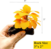 M2cbridge Artificial Fish Tank Plants Aquarium Plant Aquatic Water - 3pcs Small Colorful - image 3