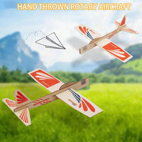 Barsha Space balsa wood airplane kit, five laser-cut glider kits with slot-and-tab parts - view 4