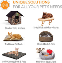 K&H Cat Window Perch, EZ Mount Kitty Sill - 12 X 23 Inches / Bolster - image 4
