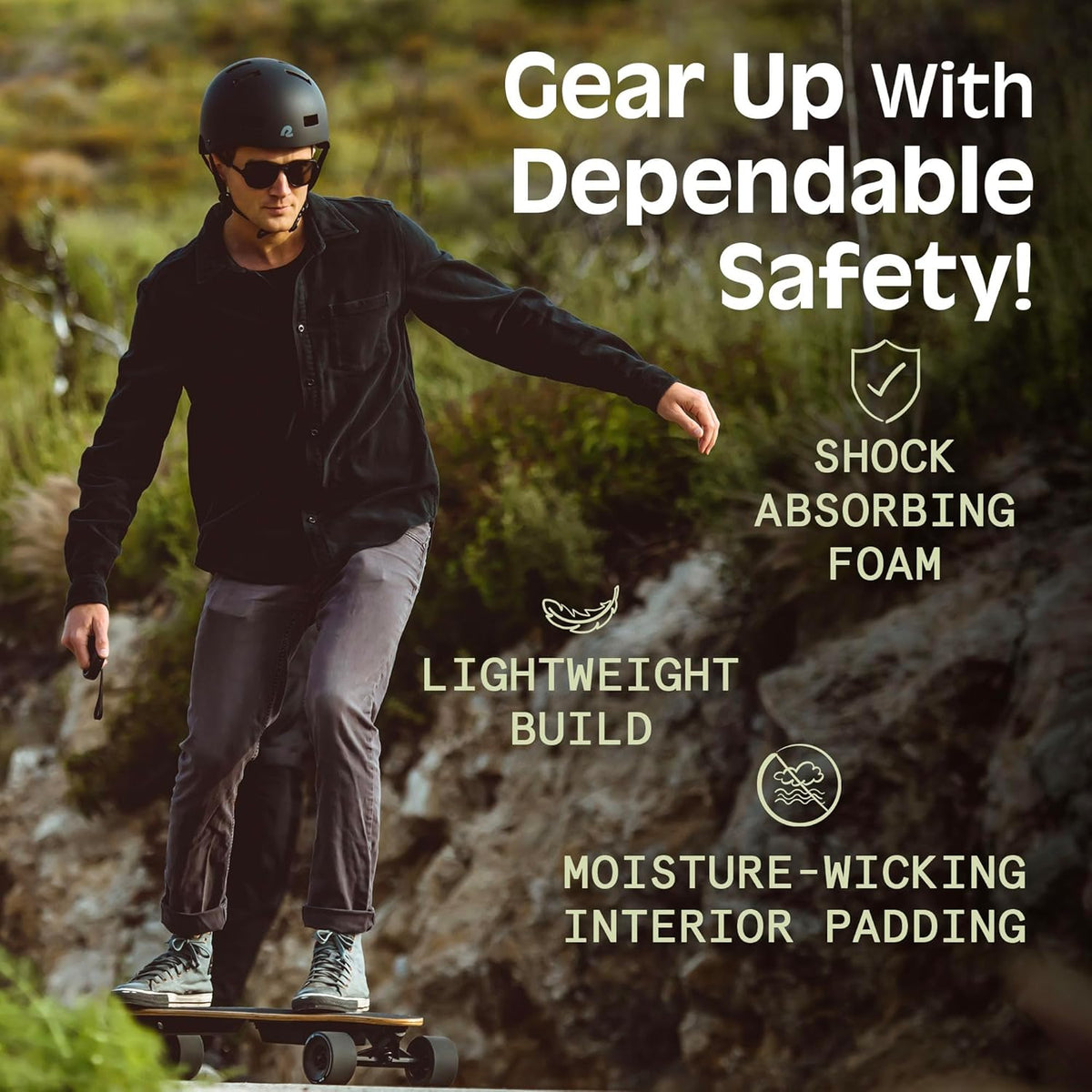 Retrospec Dakota Protective Bike Helmet, Skateboard, Scooter - Matte Eggshell / Medium - image 3