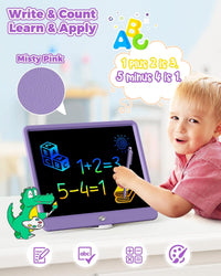 KOKODI 12 Inch LCD Writing Tablet with Anti-Lost Stylus - Purple / 12 inch - image 3