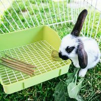 10Pcs Rabbit Litter Box Toilet - 【Green】 - image 3