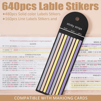 320 pcs Mahjong Card Line Finder Highlighter Tape - 640pc - image 3