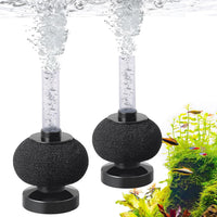 HITOP 2 Pack Aquarium Bio Sponge Filter: Diameter 2.5in Mini - Mini 2.5in-2pack