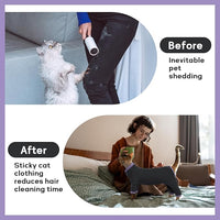 PUMYPOREITY Sticky Hair Cat Clothes, Prevent Hair Loss Cat Pajamas, Soft Cat Sweaters for Cats Only, Cat Hair Sticky Onesie, Cat Recovery Suit After Surgery, Black, 2XL