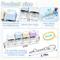 2 PCS Keyboard Fidget Toy - Four Colors / Double Layer Keycap - image 3