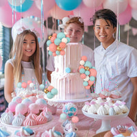 RASSLISA ball cake toppers, 56 plastic pearl balls in three sizes for cake decorating - view 15