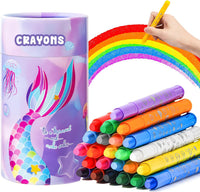 DreamyCandy 24 twistable washable gel crayons for toddlers in a unicorn holder - view 3