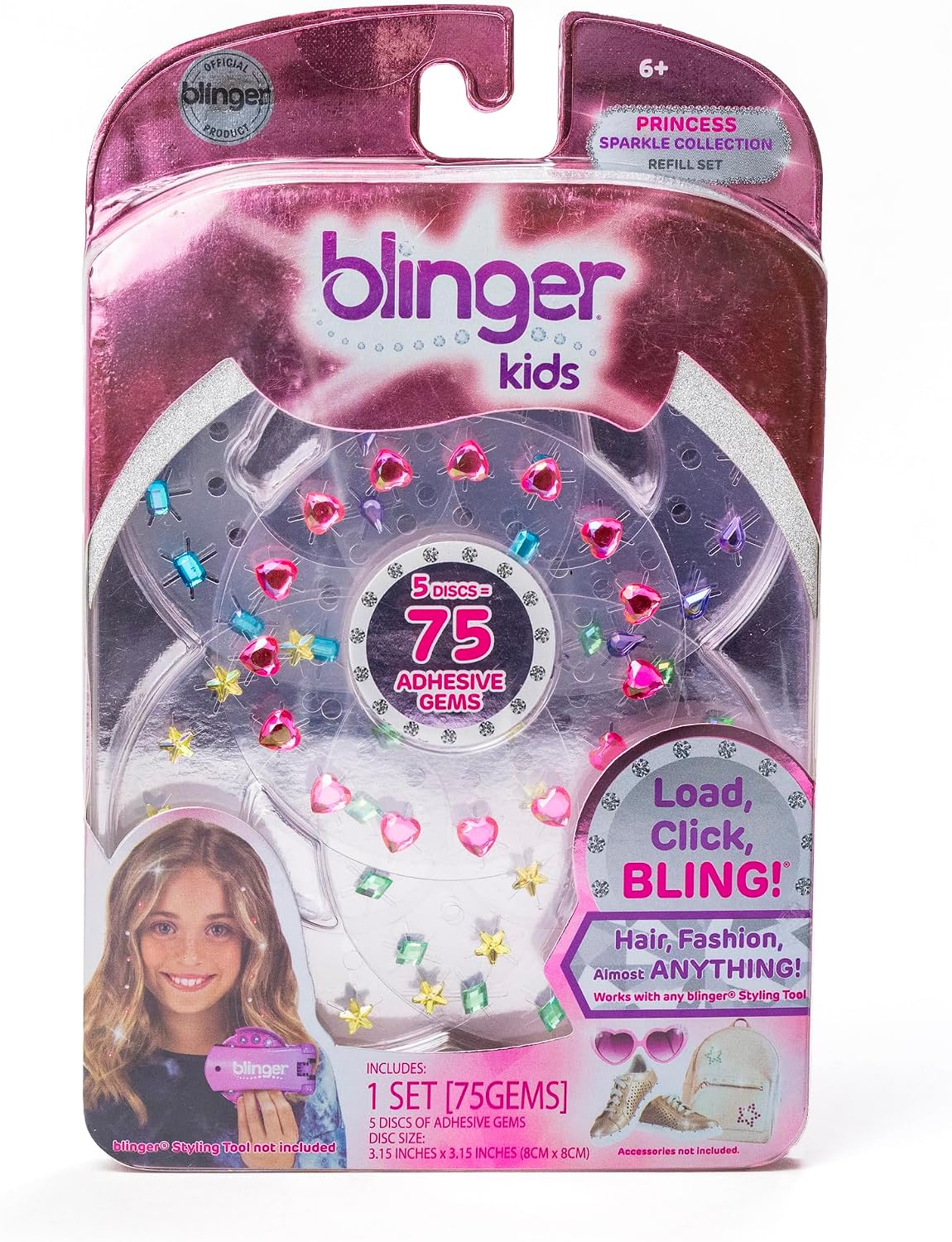 blinger Sparkle Collection Refill Pack - Princess