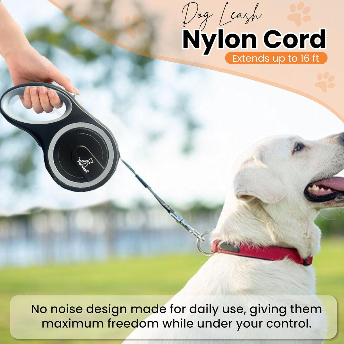 Retractable Dog Leash, Extendable up to 26 FT - 16 FT - image 3