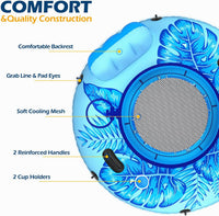 Jasonwell Inflatable River Tube Float - Large / Blue - image 3