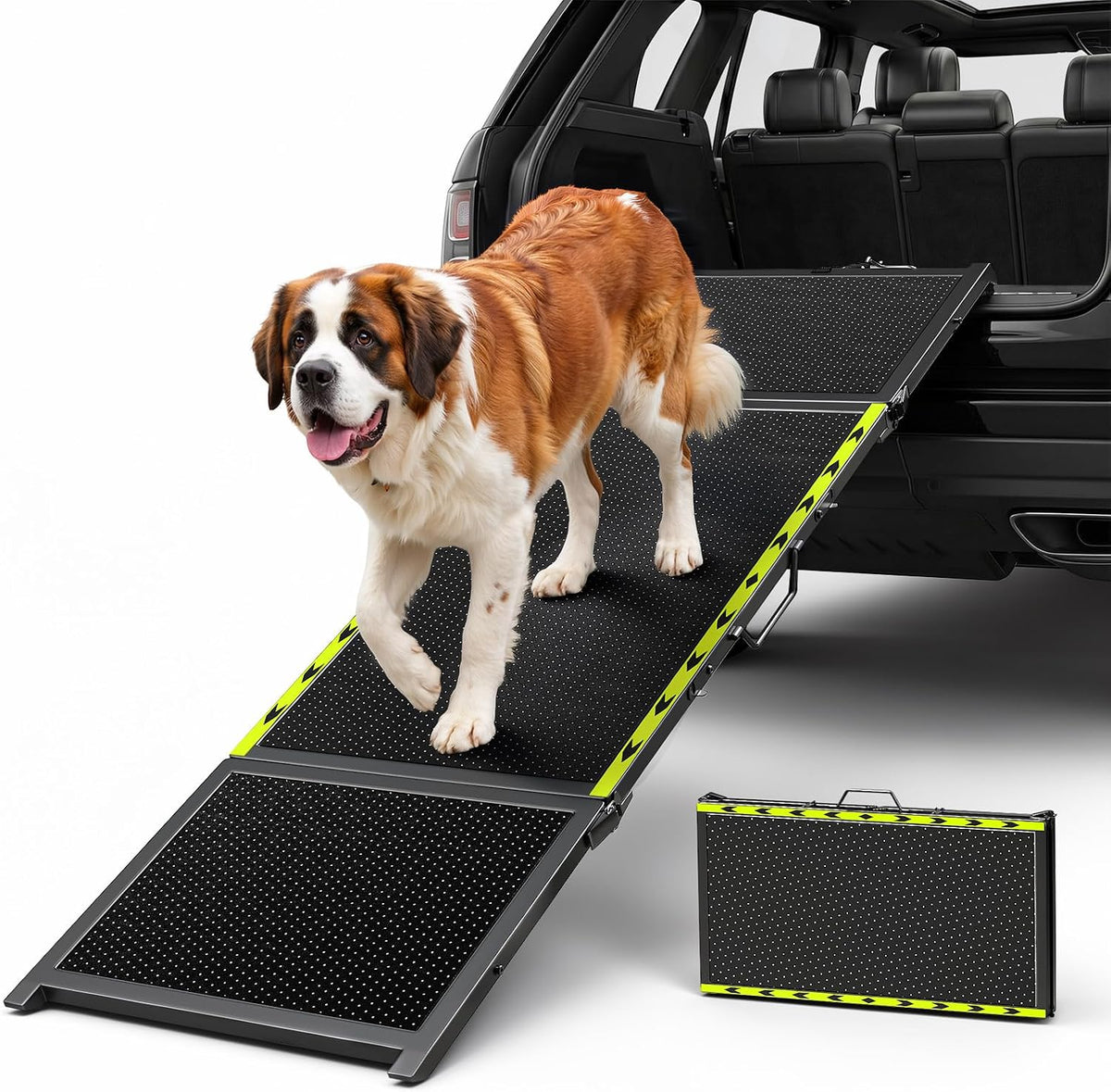 74"L x 20"W Extra Wide Dog Ramp for Car