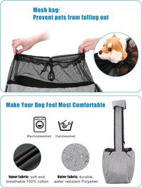 Ownpets XL Dog Sling 15-25lbs - Grey - image 3