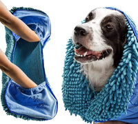 Tuff Pupper Quick Dry Towel for Dogs - Blue - image 2