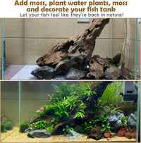 PINVNBY Natural Driftwood for Aquarium Decor Fish Tank Decorations - XL:Honeycomb wood (11.5 - 16 inches/1 Pack) - image 4
