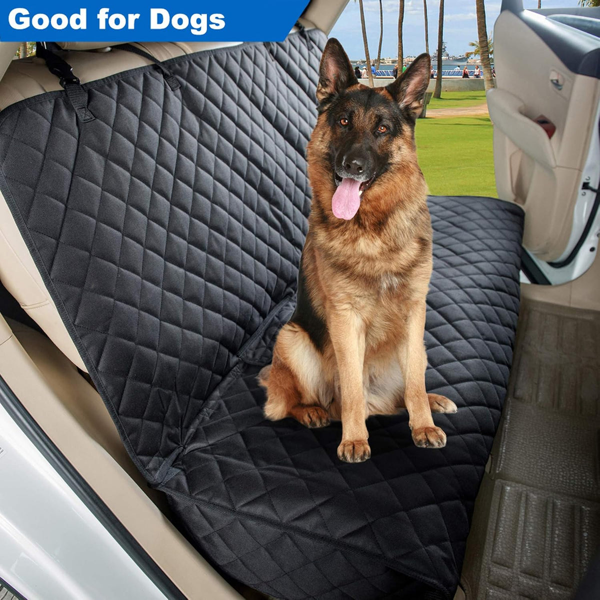 VIEWPETS Bench Car Seat Cover Protector, Waterproof Heavy-Duty - 49" L × 56" W / BLACK - image 3