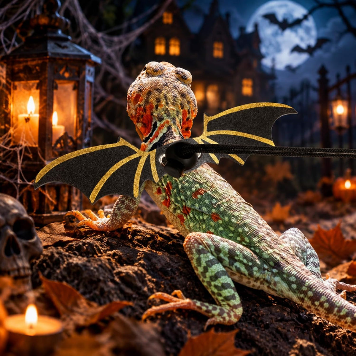 Halloween Bearded Dragon Leash and Harness Set - image 2
