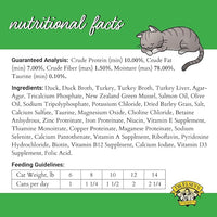 Dr. Elsey's cleanprotein Duck & Turkey Recipe Wet Cat Food, Pate 5.3 oz cans (Pack of 24)