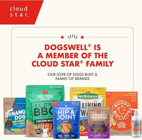 Dogswell Skin & Coat Mini Jerky Dog Treats, Salmon, 4 oz. Bag