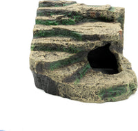 Extra Large Resin Reptile Hideouts Cave Habitat Decor – Essentials for Reptiles And Amphibians - B- Large - image 3