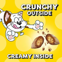 Temptations Classic Crunchy and Soft Cat Treats, Savory Salmon Flavor, 30 oz. Tub