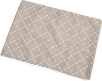 MidWest Homes for Pets Quiet Time Reversible Crate Pan Cover 36' - Mushroom Diamond/Fleece / Crate Pan Cover 24" - image 3