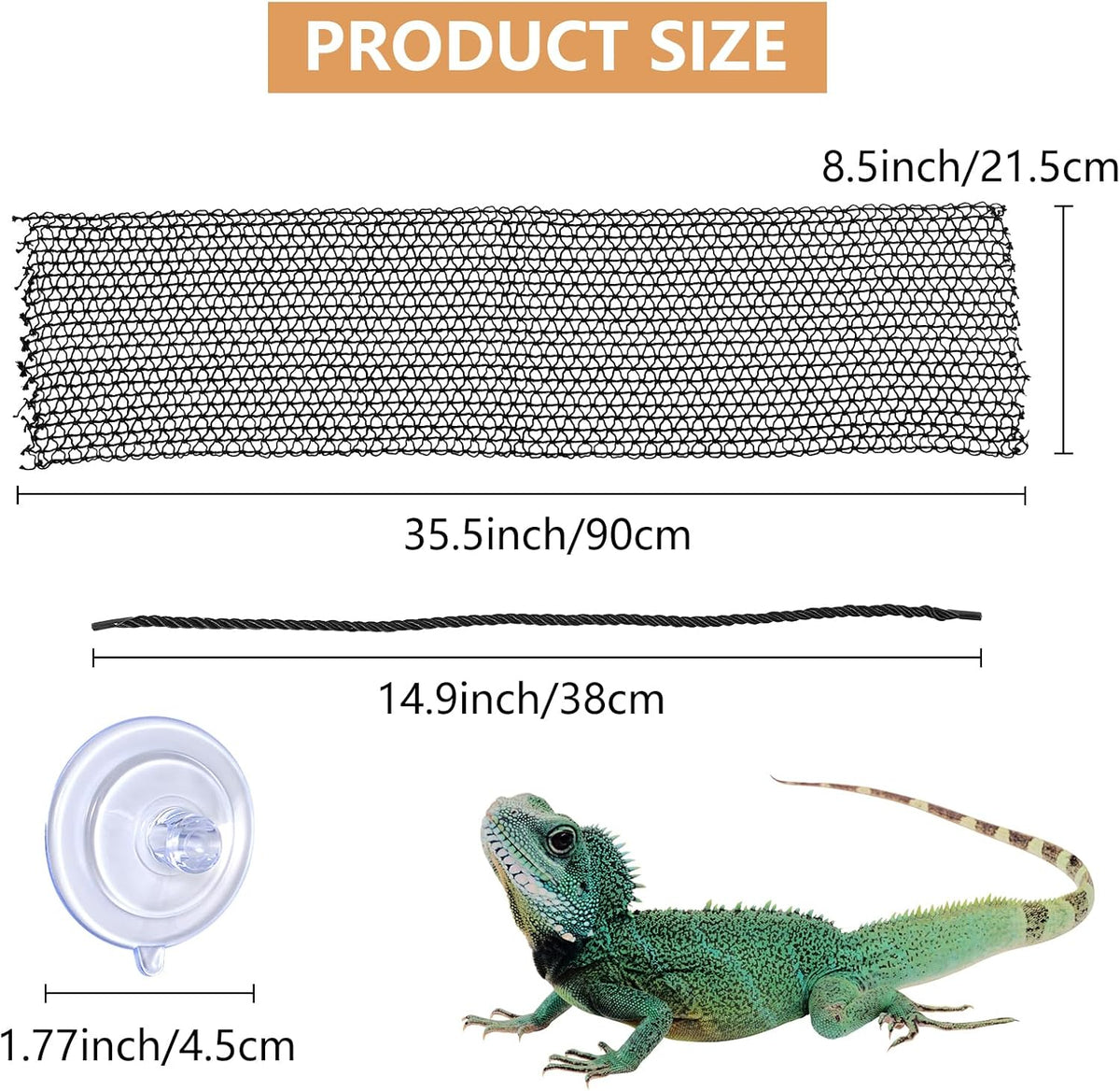 2 Pack Bearded Dragon Hammock - image 2