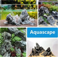 KINGRUI Natural Seiryu Rock Stone 11lb Dragon Stone for Aquarium - 20lb(3-7inch) - image 3