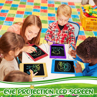 Zhehao LCD writing tablets for kids, 32 colorful 8.5 inch erasable doodle boards - view 19