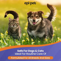 Dog & Cat Ear Cleaner Solution with Aloe Vera & Tea Tree Oil – Removes Itchy Ear Wax, Debris, Odor – Ears Wash, Drops & Flush for Pets, Dog Ears Cleaning, Cat Cleaner (16 oz- Pack of 2)