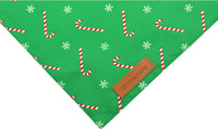 Fall Dog Bandanas 2 Pack, Orange Plaid Pet Scarf for Boy and Girl, Premium Durable Fabric, Holiday - Christmas 1 / Small - image 4